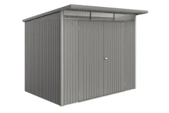 biohort Metallgerätehaus AvantGarde ECO A5, ca. B260/H218/T220 cm Quarzgrau Best