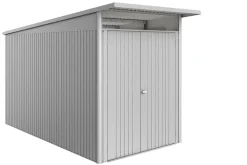 biohort Metallgerätehaus AvantGarde ECO A4, ca. B180/H222/T380 cm Silber