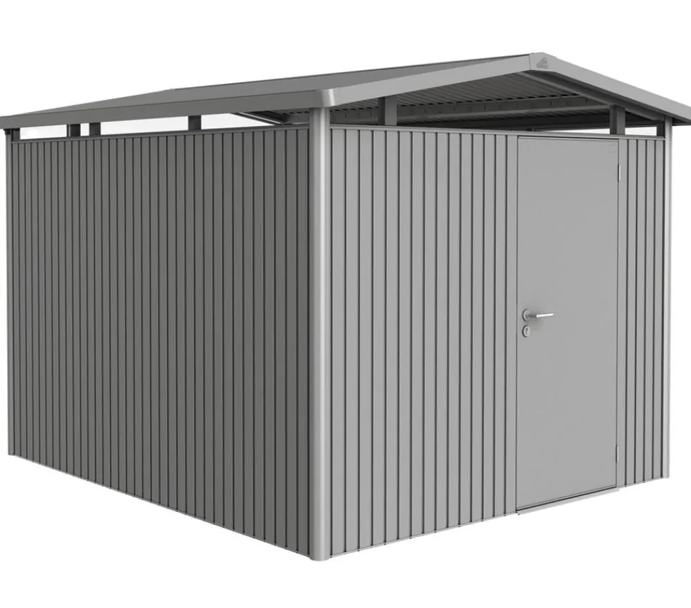 biohort Gartenhäuser & Gerätehäuser > Metallgerätehaus Panorama® P5, ca. B273/H227/T318 cm