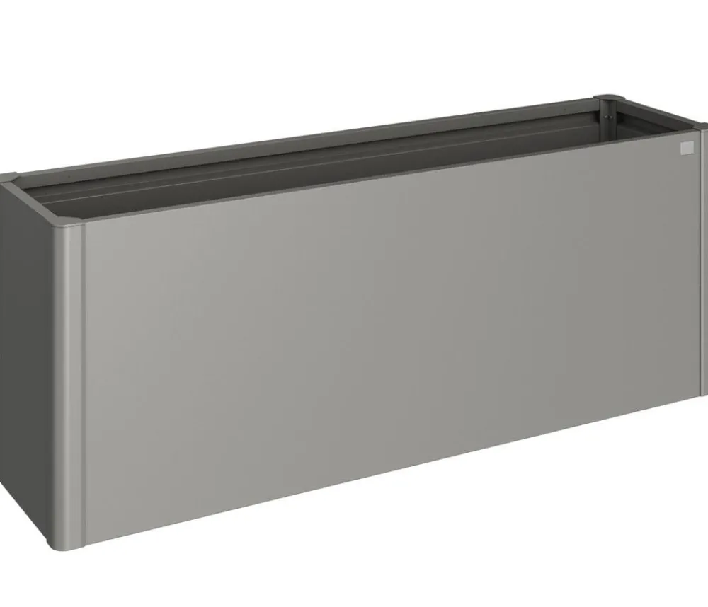 biohort Metall HochBeet 2x0,5, ca. B201,6/H77/T54,7 cm Quarzgrau Discount