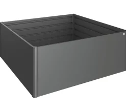 biohort Hochbeete & Frühbeete - Metall-HochBeet 2x2, ca. B201,6/H77/T201,6 cm Dunkelgrau