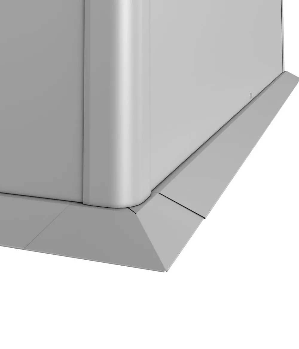 biohort Mähkante 0,5x0,5 Silber Hot