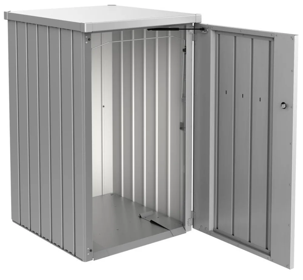 biohort Mülltonnenboxen - Mülltonnenbox Alex, ca. B80/H129/T88 cm Dunkelgrau