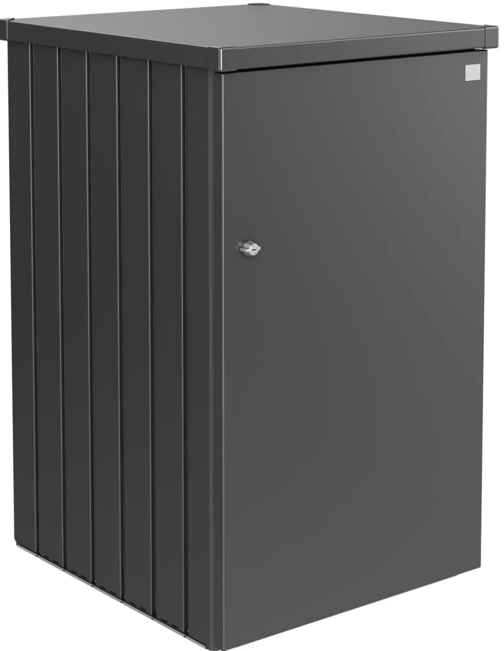 biohort Mülltonnenboxen - Mülltonnenbox Alex, ca. B80/H129/T88 cm Dunkelgrau