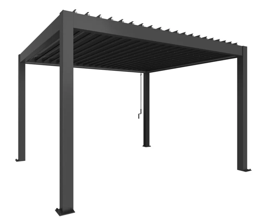 biohort Pergolen > Pergola 4 x 3 einfarbig, ca. B404,5/H264/T312 cm