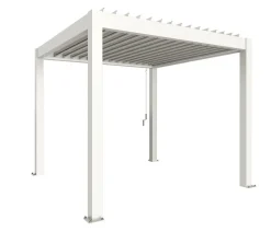 biohort Pergolen - Pergola 3,5 x 3 einfarbig, ca. B367,5/H264/T312 cm Quarzgrau