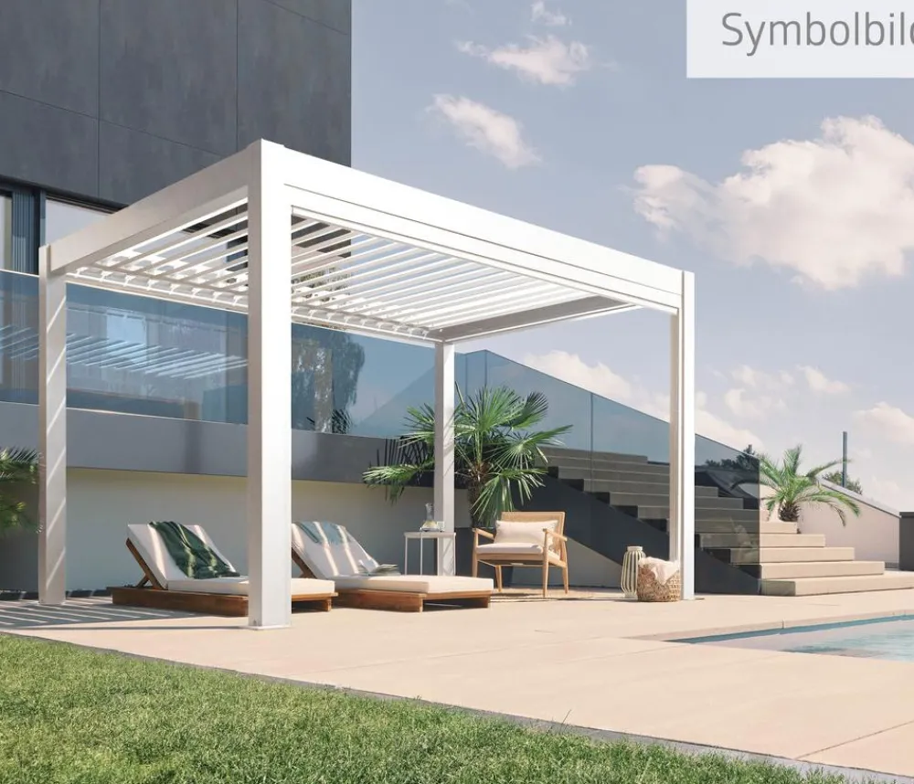 biohort Pergolen > Pergola 3 x 3 einfarbig, ca. B312/H264/T312 cm