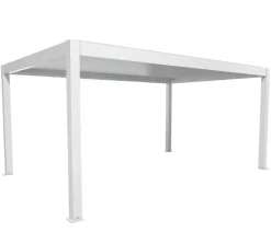 biohort Pergola 5,5 x 3,5 einfarbig, ca. B552,5/H264/T367,5 cm Weiß Outlet