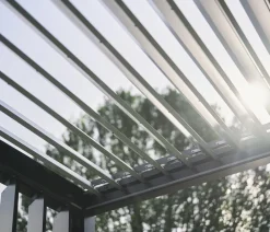 biohort Pergolen - Pergola 5,5 x 3,5 einfarbig, ca. B552,5/H264/T367,5 cm Quarzgrau