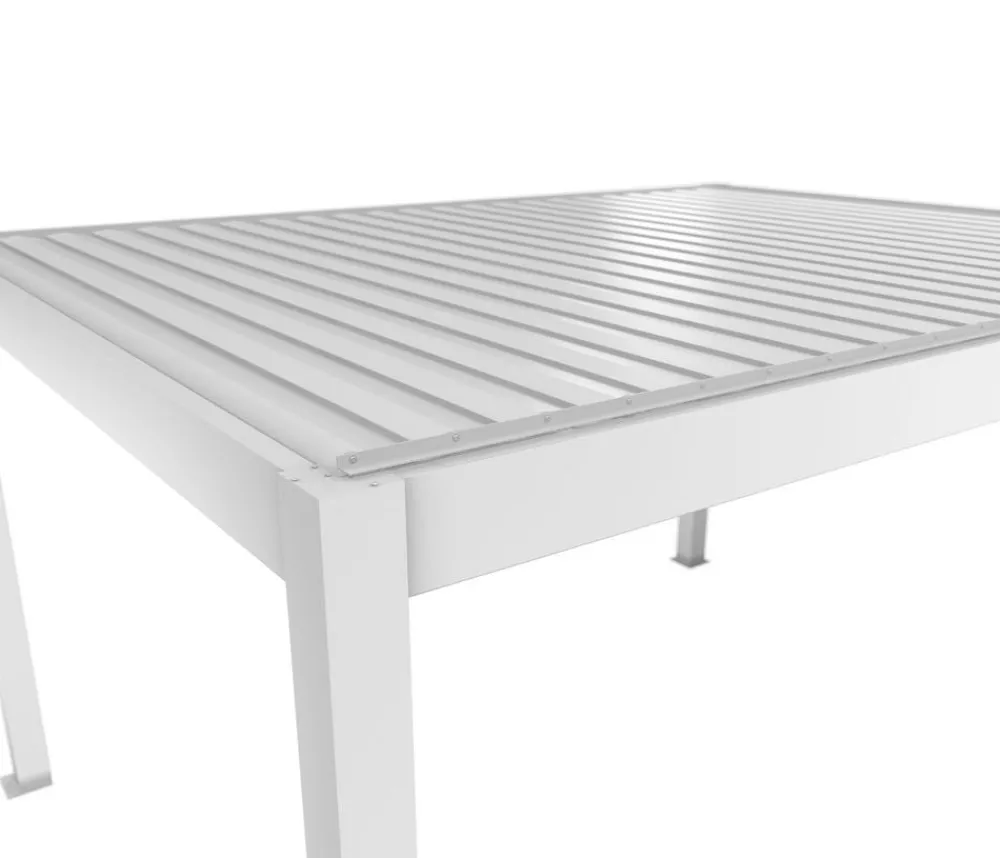 biohort Pergola 4,5 x 3,5 einfarbig, ca. B460/H264/T367,5 cm Weiß Best