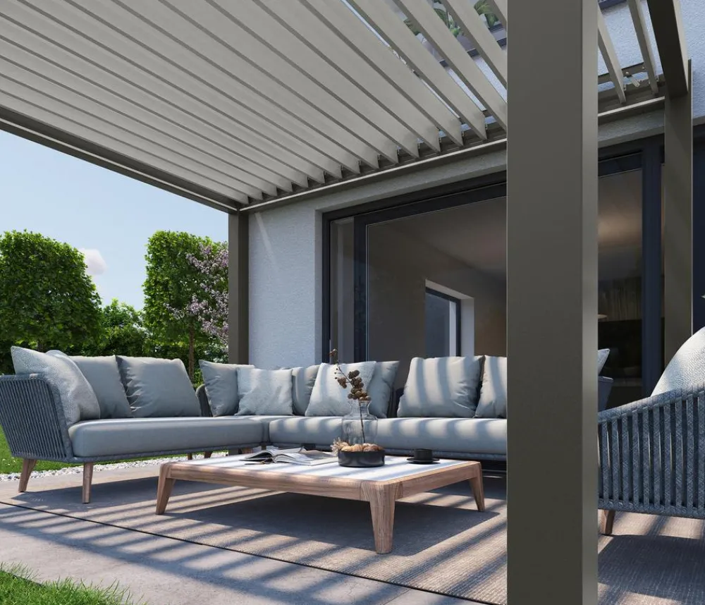 biohort Pergolen > Pergola 3 x 3 einfarbig, ca. B312/H264/T312 cm