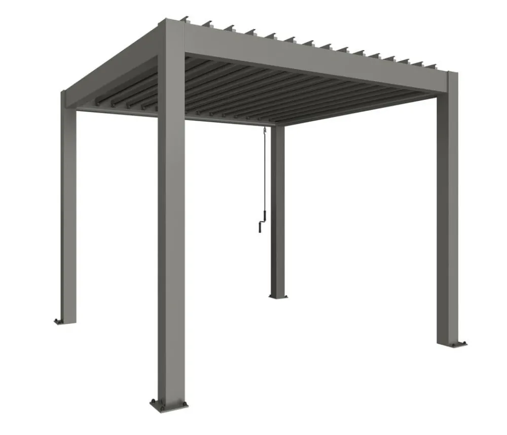 biohort Pergolen > Pergola 3 x 3 einfarbig, ca. B312/H264/T312 cm