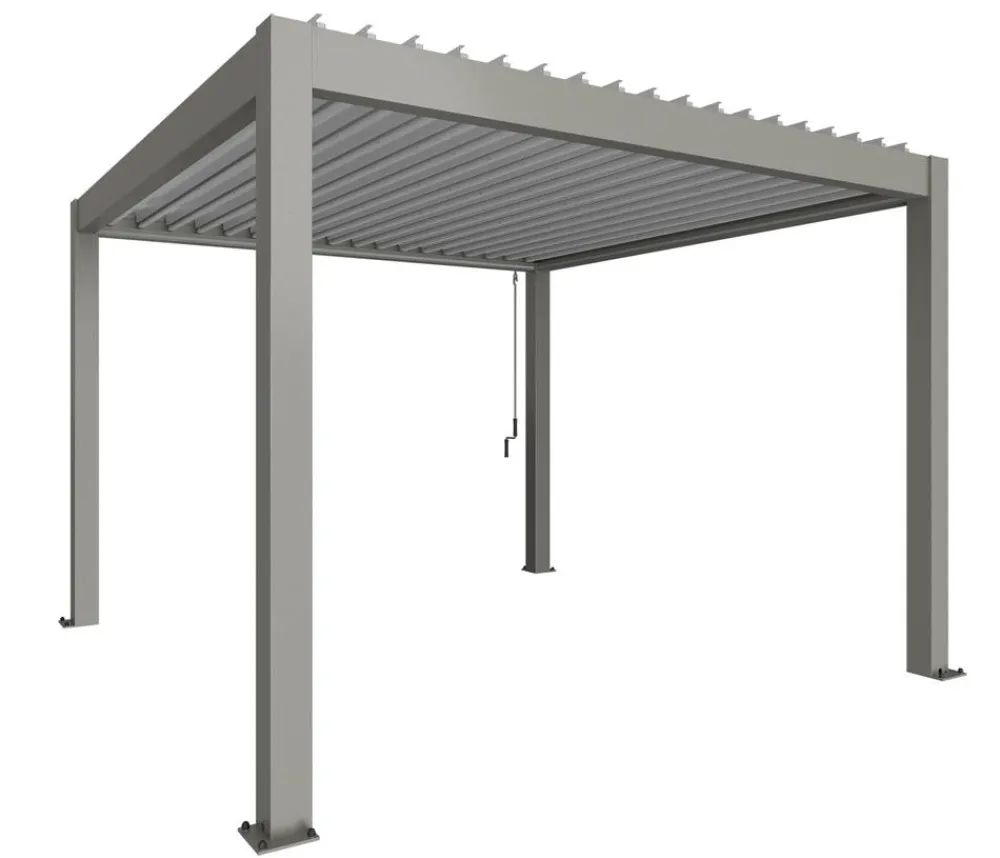 biohort Pergola 3,5 x 3,5 zweifarbig, ca. B367,5/H264/T367,5 cm New