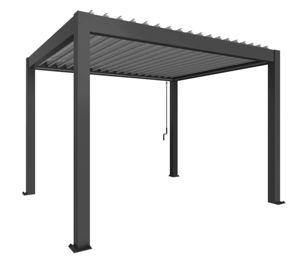 biohort Pergolen > Pergola 3 x 3 zweifarbig, ca. B312/H264/T312 cm