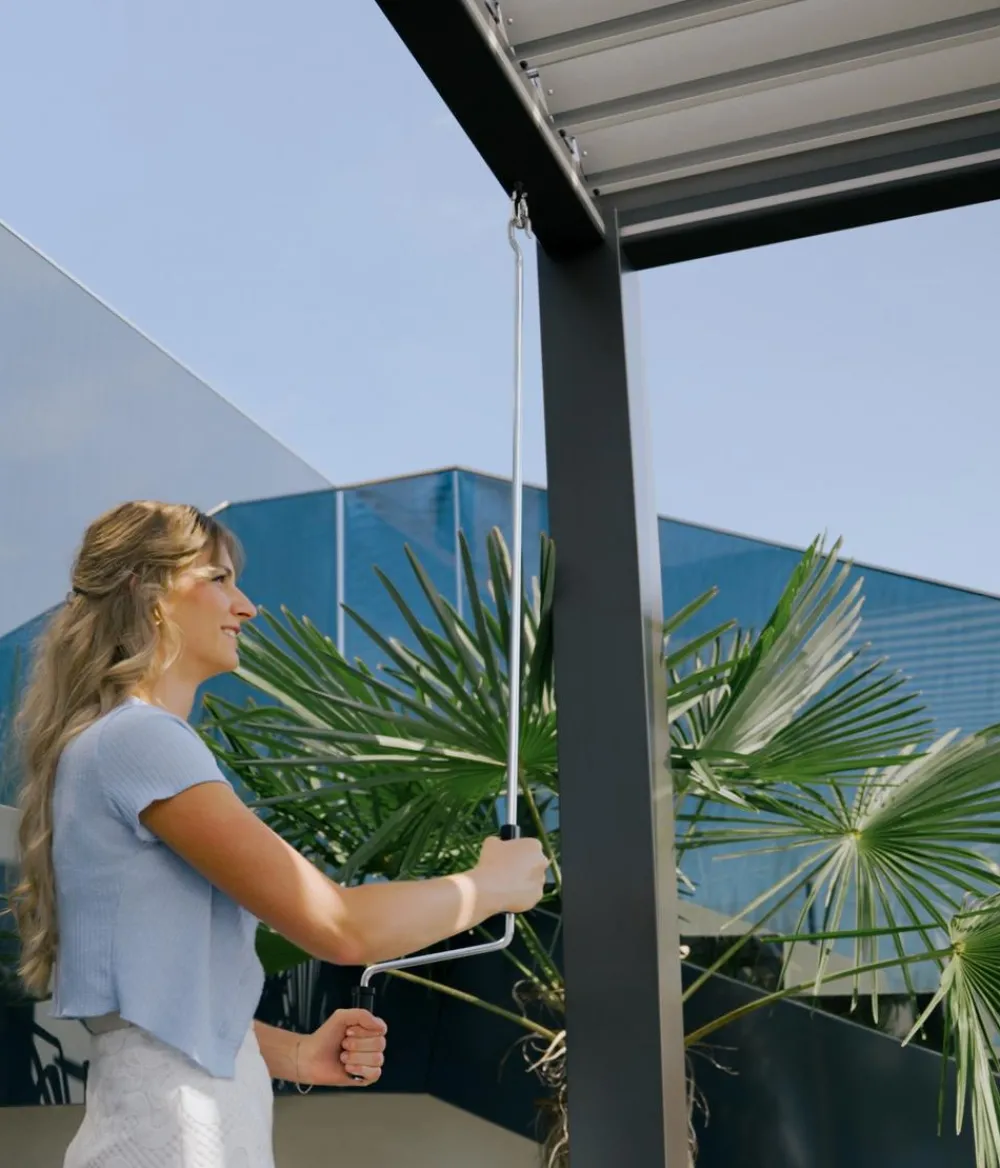 biohort Pergolen > Pergola 3 x 3 zweifarbig, ca. B312/H264/T312 cm
