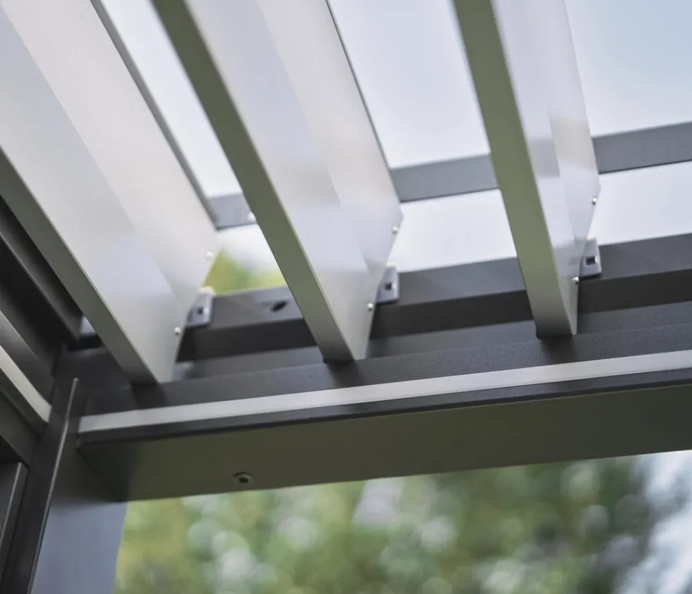 biohort Pergolen > Pergola 3 x 3 zweifarbig, ca. B312/H264/T312 cm