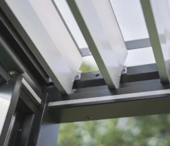 biohort Pergolen - Pergola 3 x 3 zweifarbig, ca. B312/H264/T312 cm Grau