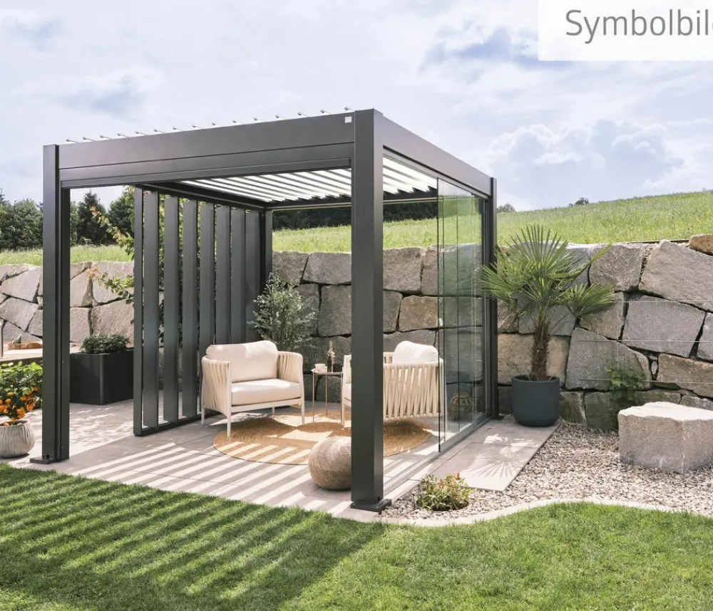 biohort Pergolen > Pergola 5,5 x 3 zweifarbig, ca. B552,5/H264/T312 cm