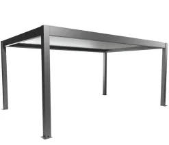 biohort Pergola 5,5 x 3,5 zweifarbig, ca. B552,5/H264/T367,5 cm Quarzgrau Clearance