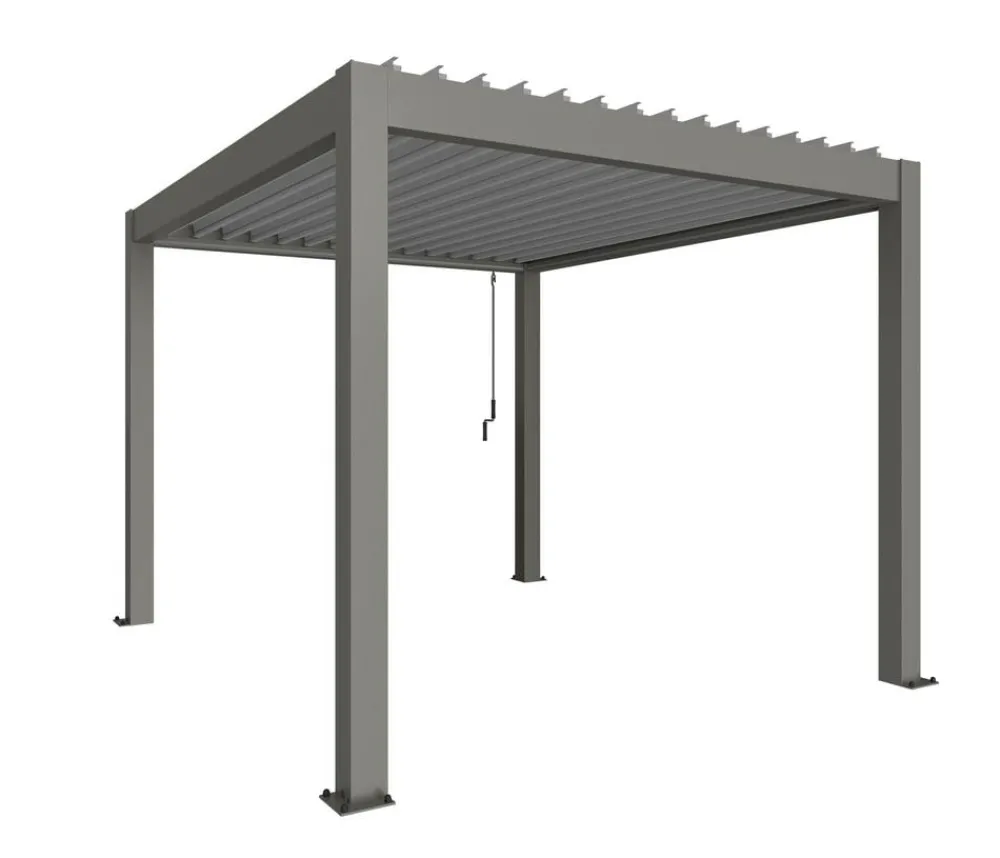 biohort Pergolen > Pergola 3 x 3,5 zweifarbig, ca. B312/H264/T367,5 cm