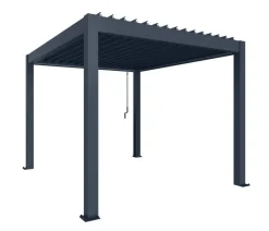 biohort Pergola 3 x 3,5 zweifarbig, ca. B312/H264/T367,5 cm Anthrazit Outlet