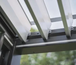biohort Pergola 3 x 3,5 zweifarbig, ca. B312/H264/T367,5 cm Quarzgrau Sale