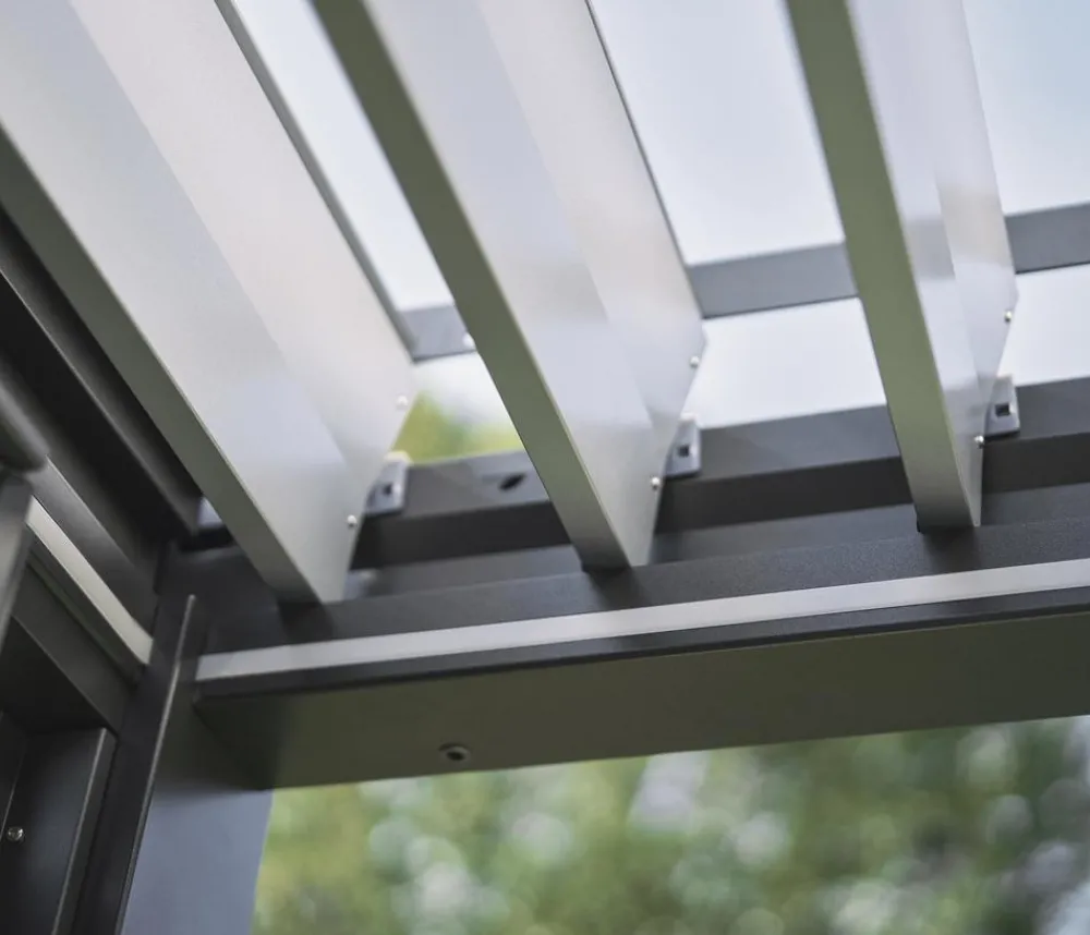 biohort Pergolen > Pergola 6 x 3,5 zweifarbig, ca. B608/H364/T367,5 cm