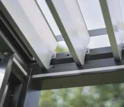 biohort Pergola 4,5 x 3 zweifarbig, ca. B460/H264/T312 cm Quarzgrau