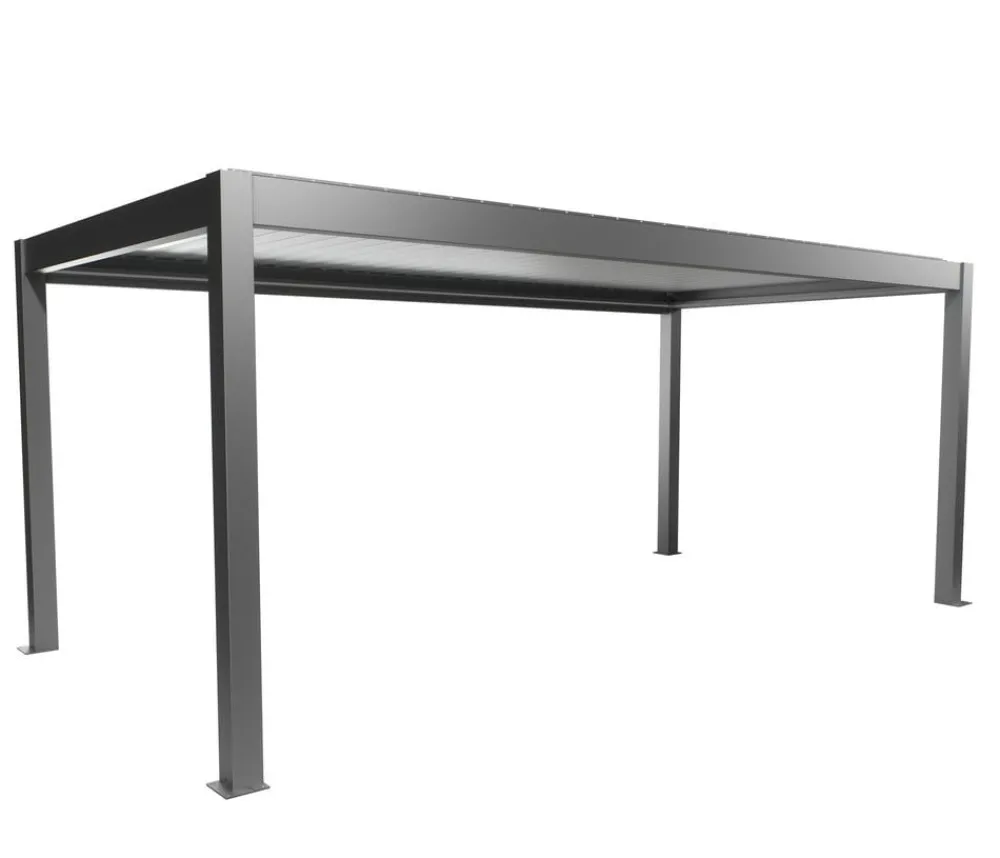 biohort Pergolen - Pergola 6 x 3,5 zweifarbig, ca. B608/H364/T367,5 cm Anthrazit
