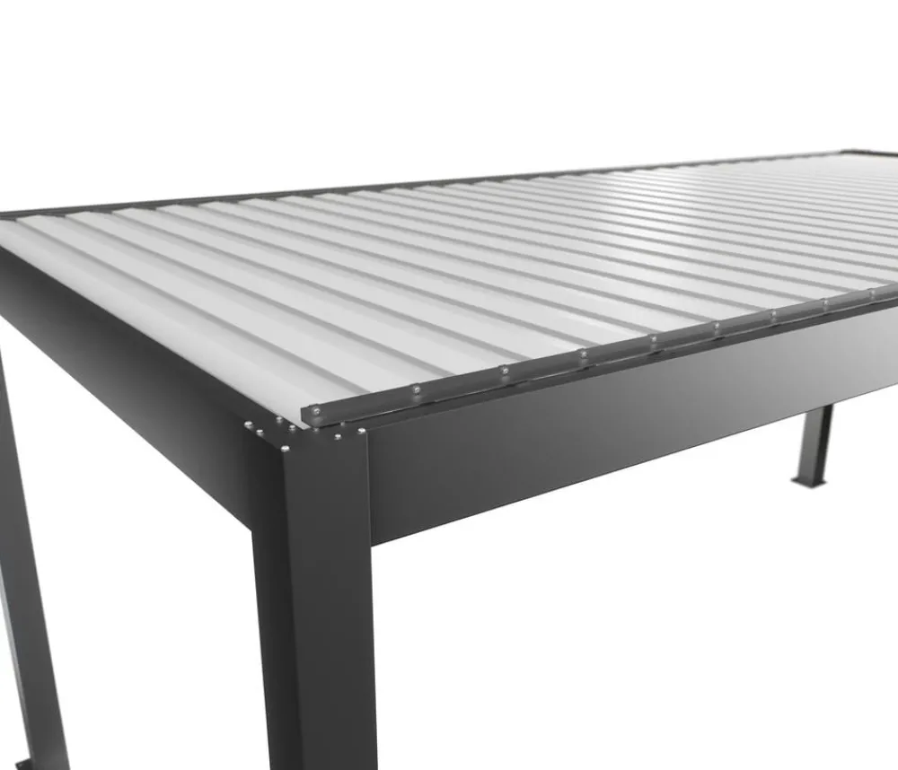 biohort Pergolen - Pergola 6 x 3,5 zweifarbig, ca. B608/H364/T367,5 cm Weiß