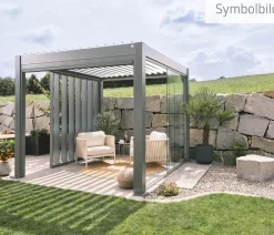 biohort Pergolen > Pergola 6 x 3 zweifarbig, ca. B608/H264/T312 cm