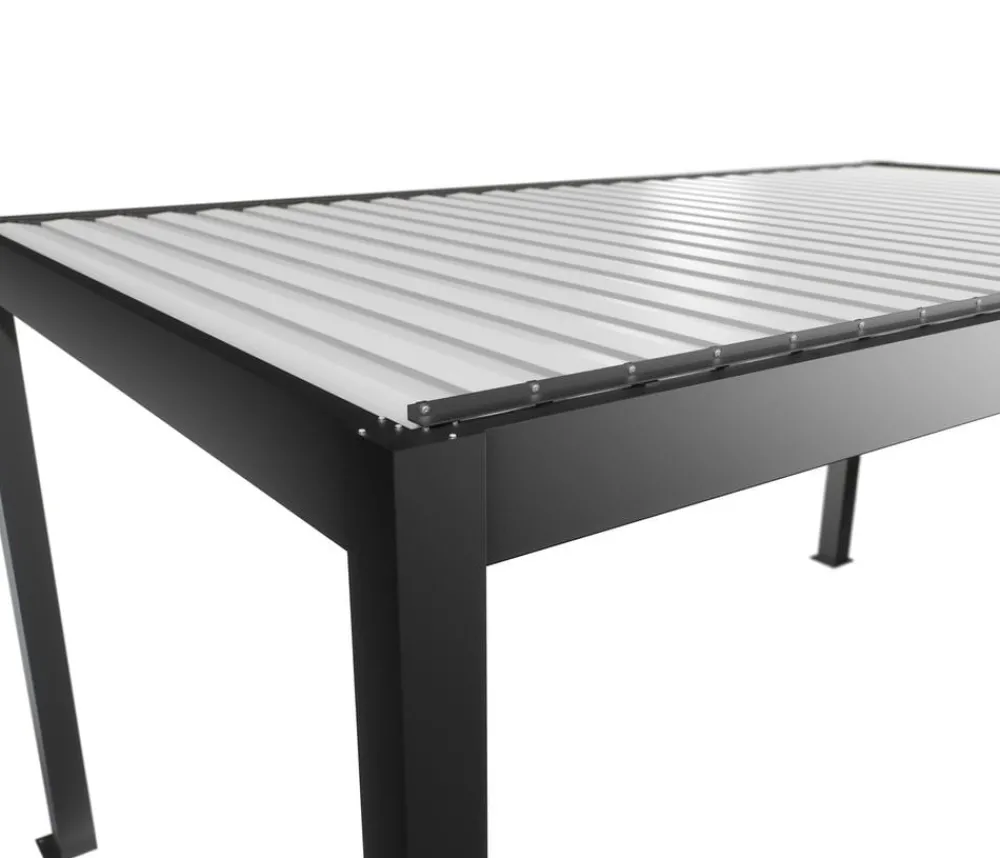 biohort Pergola 5 x 3 zweifarbig, ca. B515,5/H264/T312 cm Anthrazit Hot