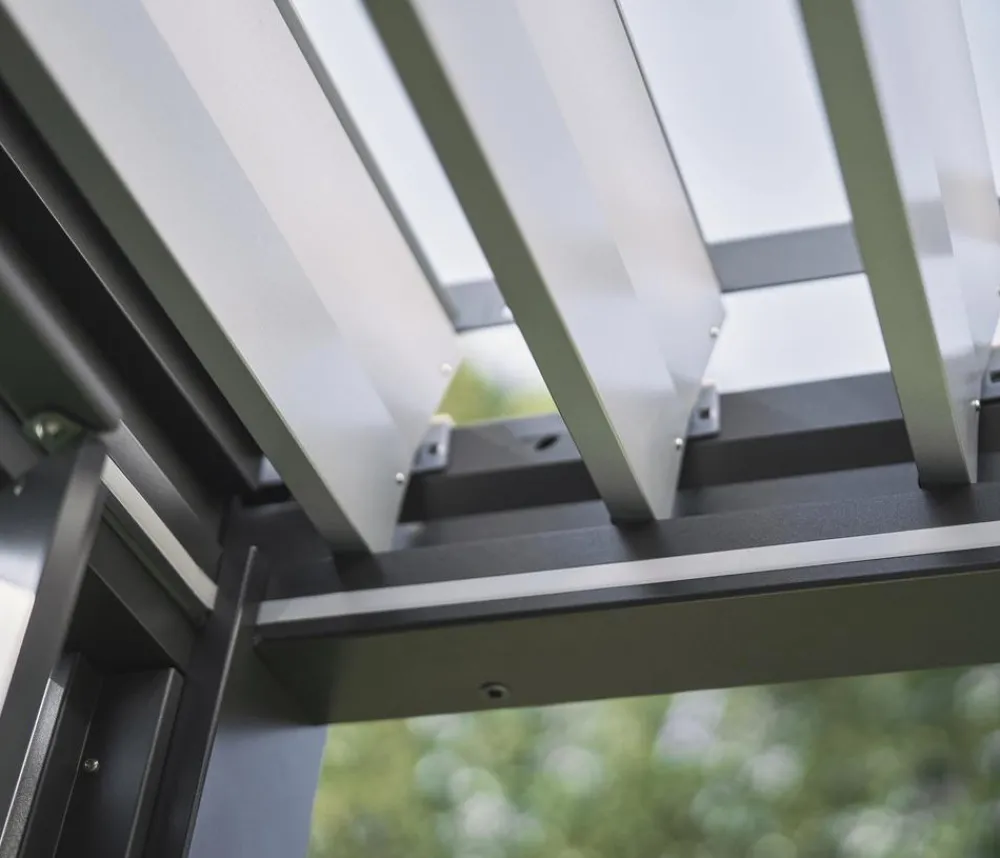 biohort Pergolen > Pergola 5 x 3,5 zweifarbig, ca. B515,5/H264/T367,5 cm