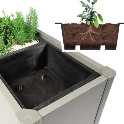 biohort Pflanzeinsatz Belvedere Schwarz