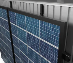 biohort Zubehör & Ausstattung > Photovoltaik-Montageschienen für Gerätehaus Europa
