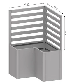 biohort Rankgitter L100 Silber Sale