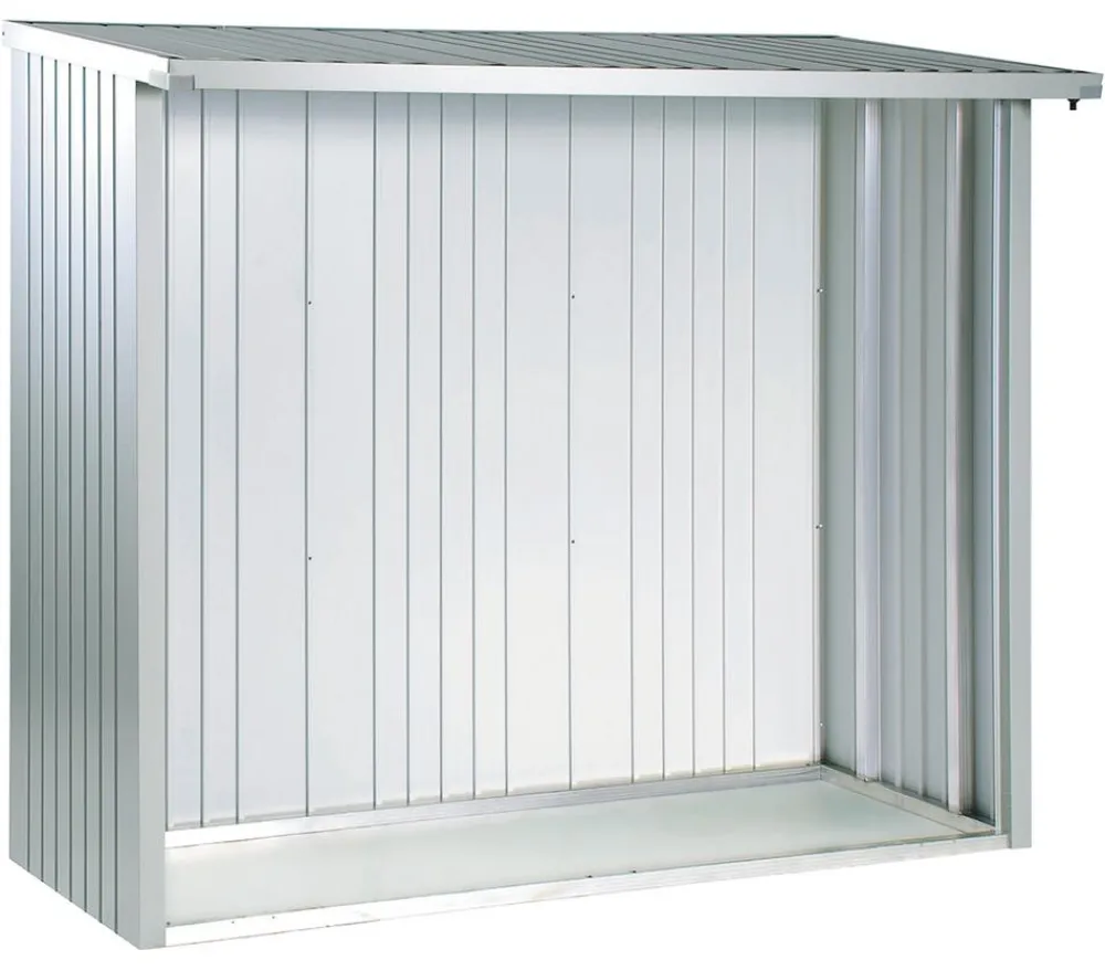 biohort Anbauten - Rückwand für WoodStock® 230 Silber