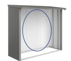 biohort Rückwand für WoodStock® 230 Quarzgrau Outlet