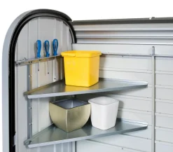biohort Regale-Set für StoreMax® 120 und 160, 4-teilig Silber