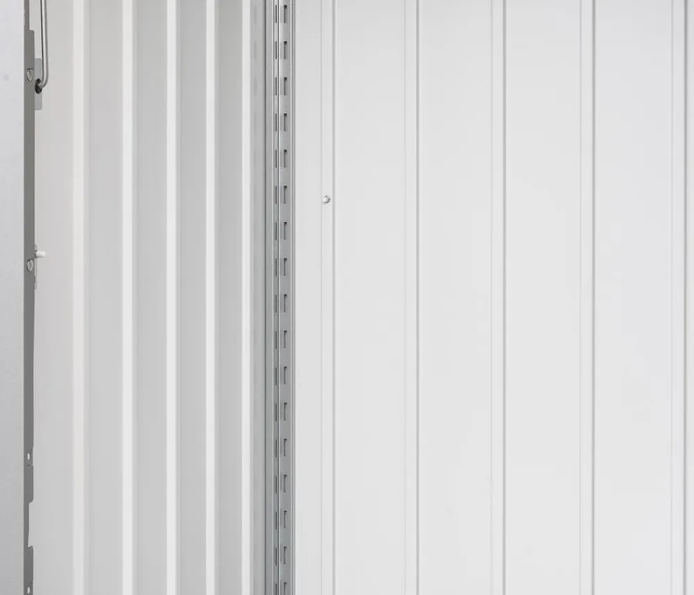 biohort Regalsteher Alex Duo, ca. B5,3/H122,3/T2,2 cm, 2 Stück Silber Outlet
