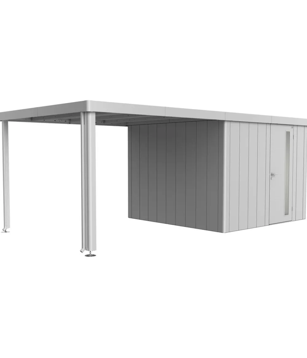 biohort Anbauten - Seitendach Neo 3A/B/C/D Silber