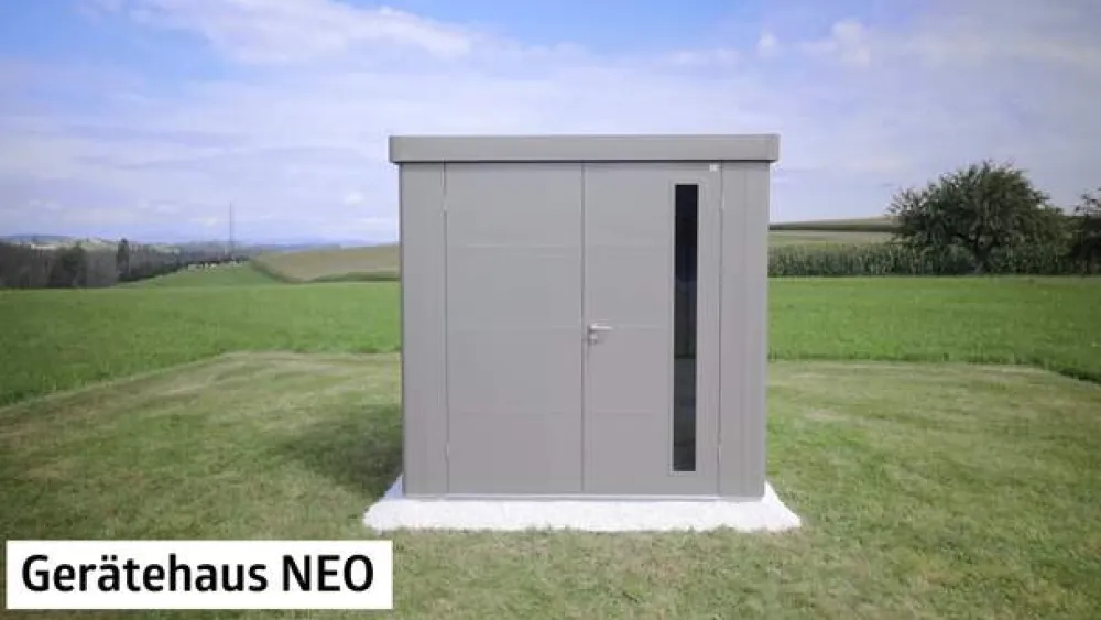 biohort Seitendach Neo 4A/B/C/D Dunkelgrau New