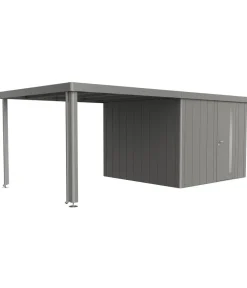 biohort Anbauten - Seitendach Neo 3A/B/C/D Quarzgrau