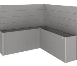 biohort Hochbeete & Frühbeete - Sichtschutz Belvedere L200, ca. B201/H91/T201 cm Quarzgrau