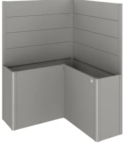 biohort Hochbeete & Frühbeete - Sichtschutz Belvedere L150, ca. B152/H91/T152 cm Quarzgrau