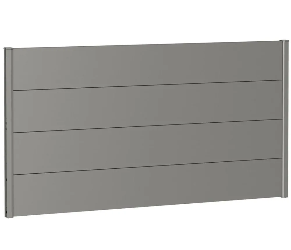 biohort Sichtschutz, ca. B180/H90 cm Quarzgrau Discount