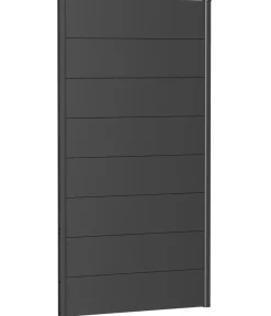 biohort Sichtschutz, ca. B100/H180 cm Dunkelgrau Outlet