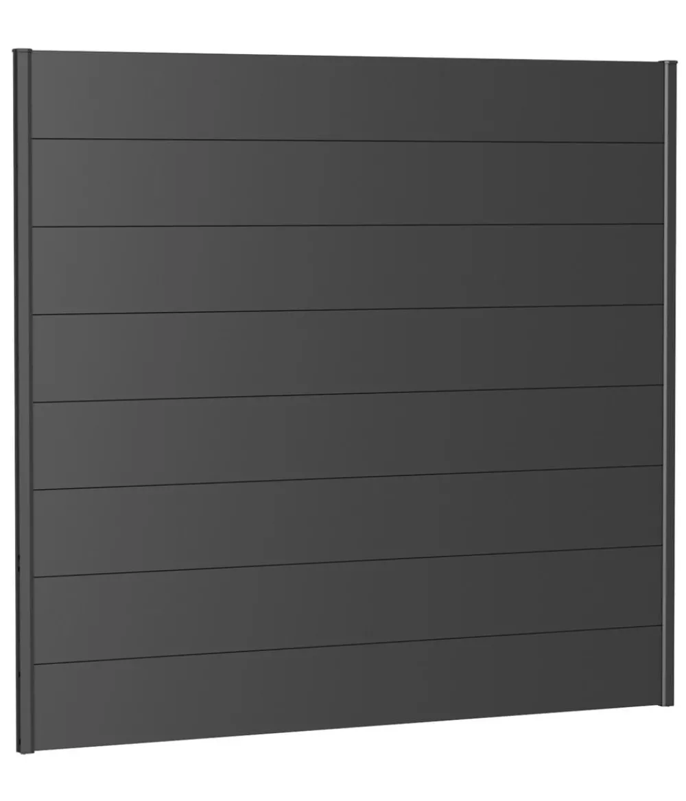 biohort Sichtschutz - Sichtschutz, ca. B200/H180 cm Dunkelgrau