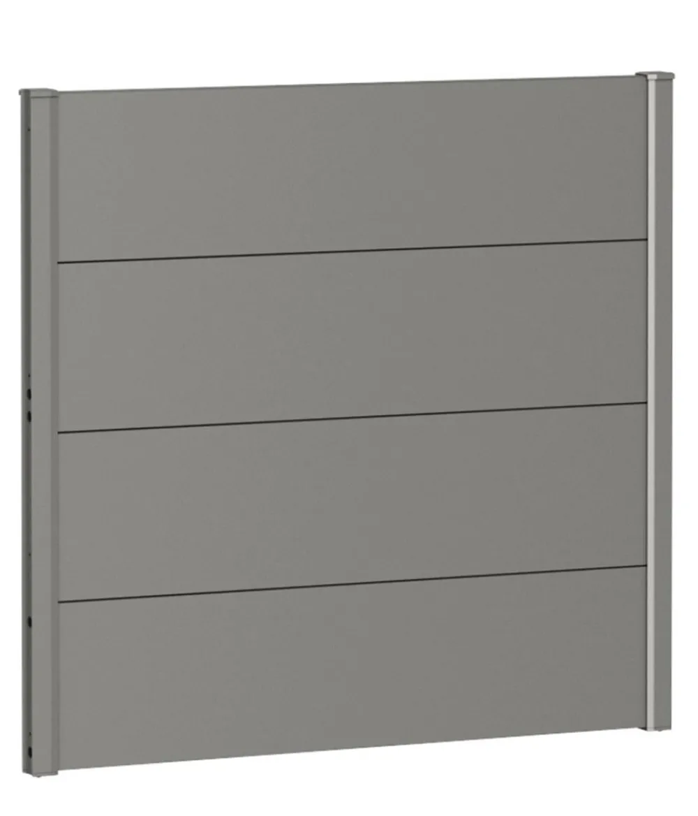 biohort Sichtschutz, ca. B100/H90 cm Quarzgrau Discount