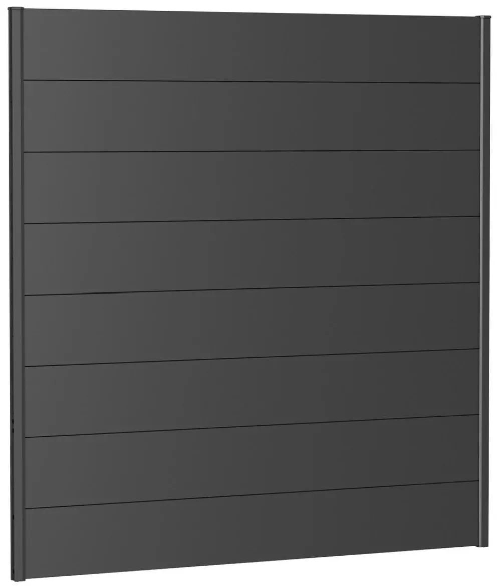 biohort Sichtschutz, ca. B180/H180 cm Dunkelgrau Best